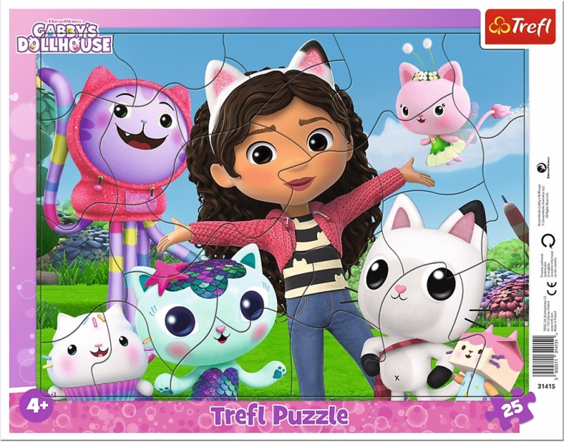 TREFL Gábinin kouzelný domek 25 dílků