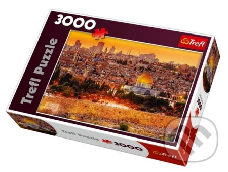 Trefl Střechy Jeruzaléma Izrael 3000 dílků