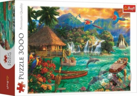 Život na ostrově - puzzle z kategorie Přírodní scenérie