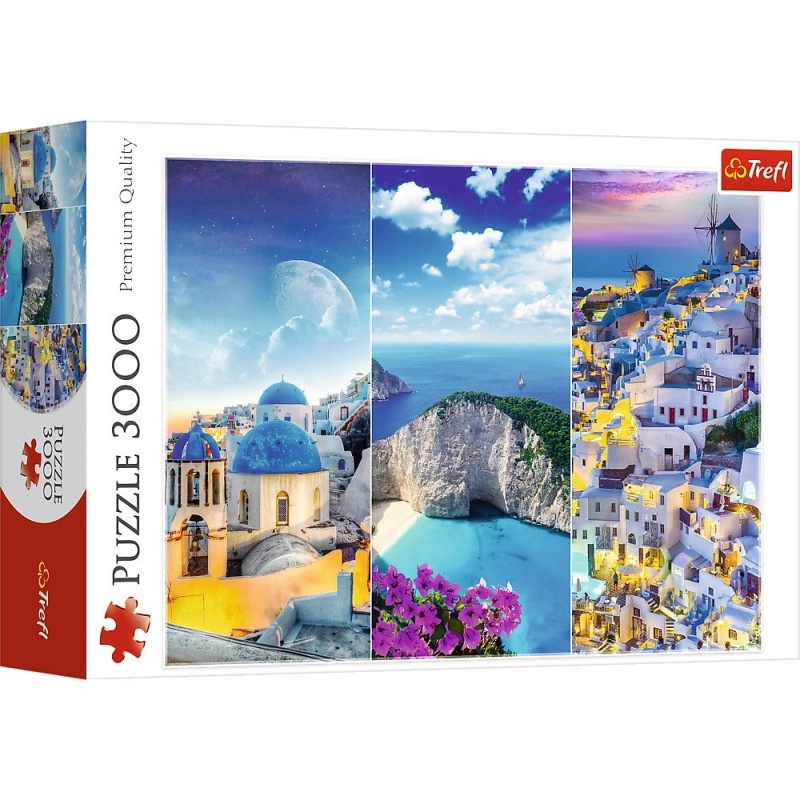 Dovolená v Řecku - puzzle z kategorie Přírodní scenérie