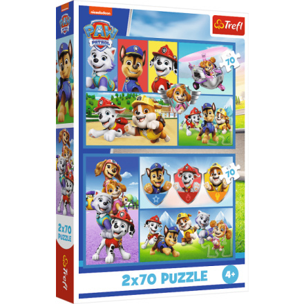 Puzzle Psi Patrol 2x70 Trefl
