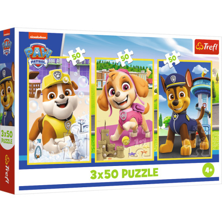 Puzzle Nasze Piesky 3x50 Trefl