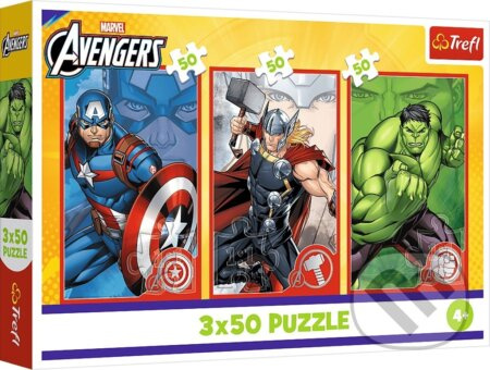 Puzzle 3x50 Disney Marvel Avengers