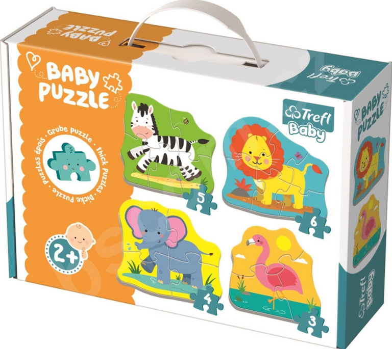 Baby puzzle - Zvířata na safari