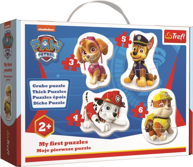 Baby puzzle Tlapková patrola 4v1