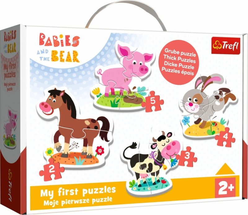 Puzzle Baby Classic: Na farmě