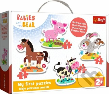 Puzzle Baby Classic: Na farmě