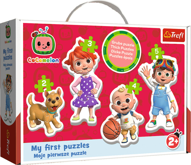 TREFL Baby puzzle Cocomelon 4v1 (2,3,4,5 dílků)