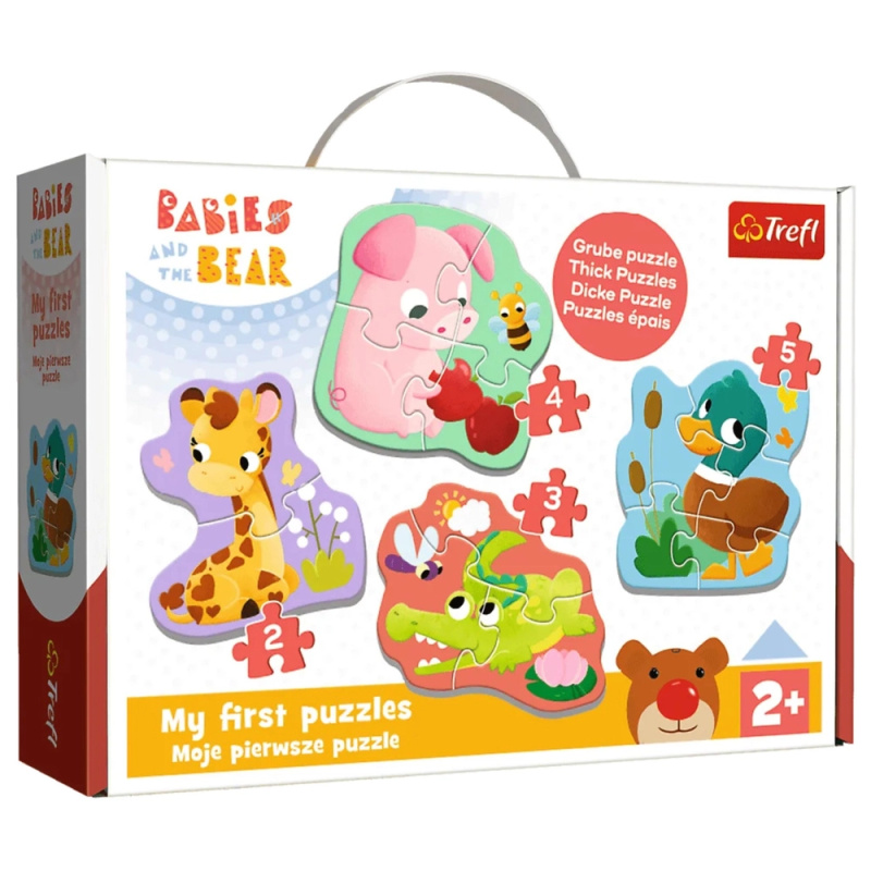 Puzzle Baby Classic – miminková zvířátka TREFL