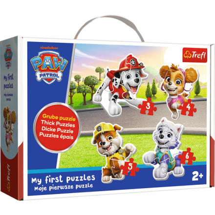 Dětské puzzle pro nejmenší – roztomilí psi (TLAPKOVÁ PATROLA)