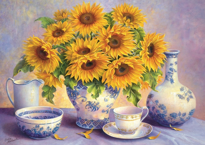 Trefl Slunečnice 500 dílků