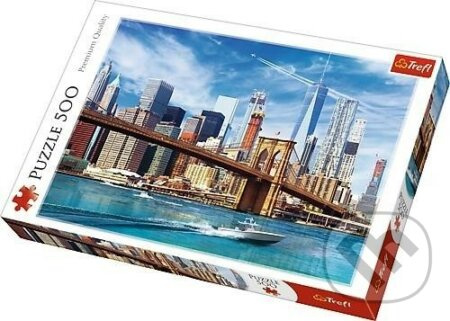 Trefl Výhled na New York 48 x 34 cm v krabici 40 x 26,5 x 4,5 cm 500 dílků