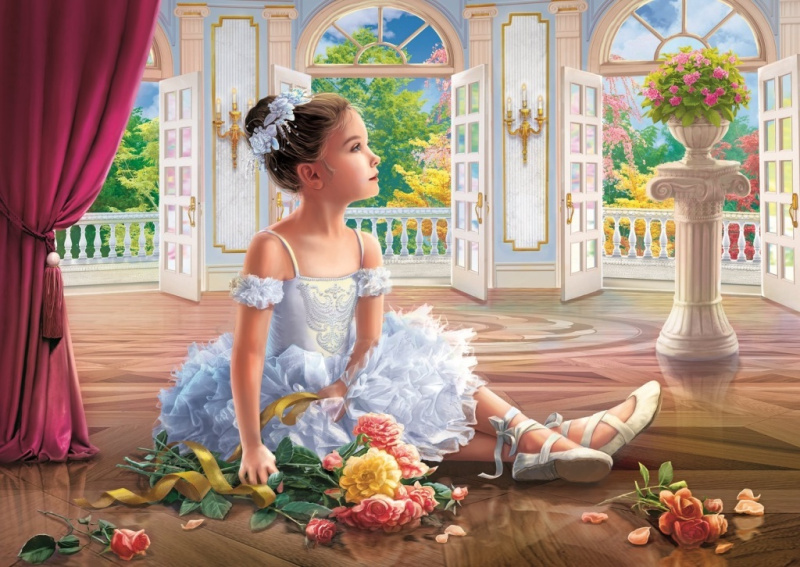 Trefl Puzle Malá baletka 37351 500 dílků