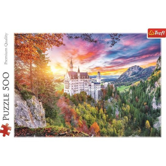 Trefl Neuschwanstein 500 dílků