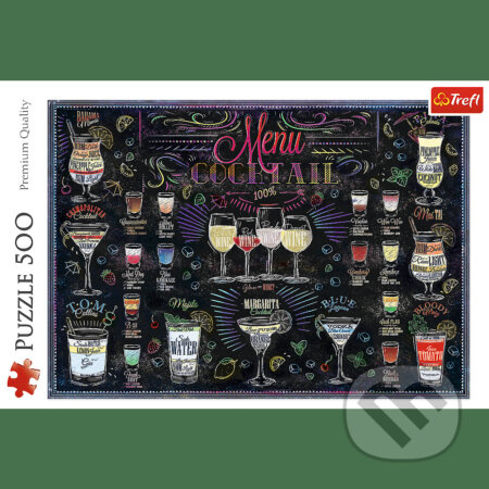 Trefl Puzzle 500 - Cocktail Menu