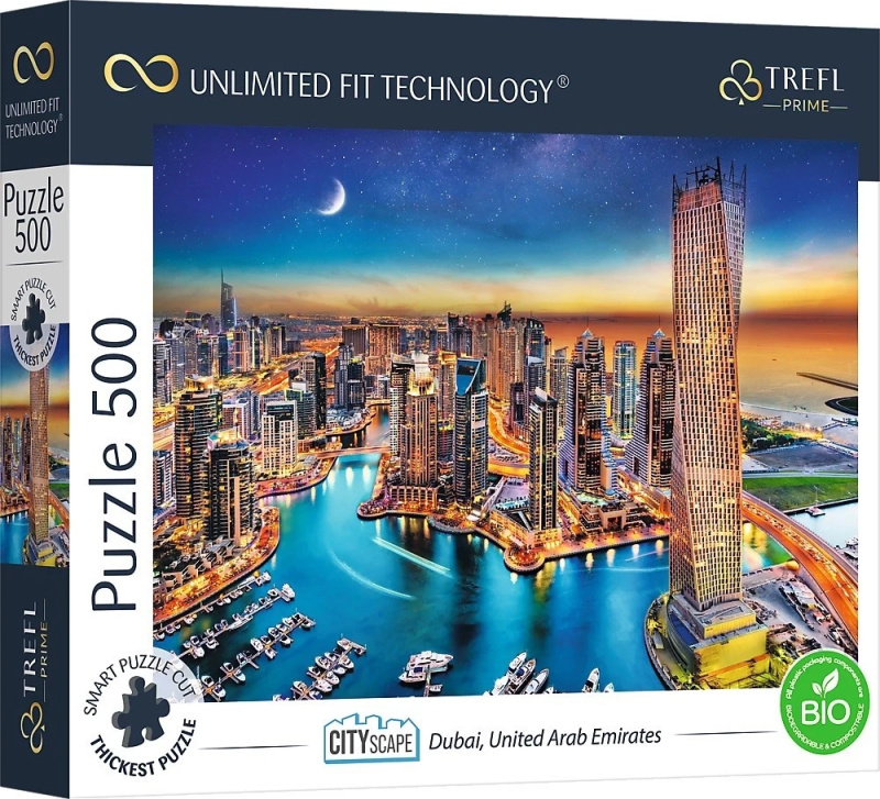 UFT Cityscape Dubai, Spojené arabské emiráty - puzzle z kategorie Města a stavby