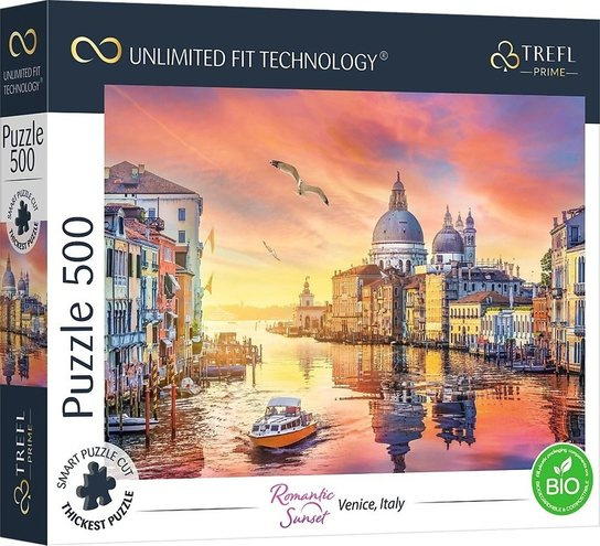 TREFL UFT Romantic Sunset: Benátky Itálie 500 dílků