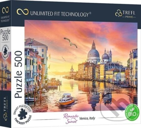 TREFL UFT Romantic Sunset: Benátky Itálie 500 dílků