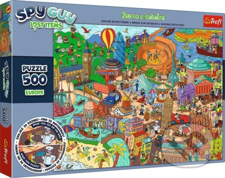 Trefl Spy Guy Lost Europa 500 dílků