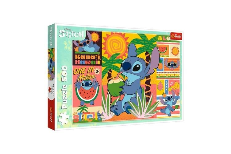 Trefl Prázdniny se Stitchem Lilo a Stitchem 500 dílků
