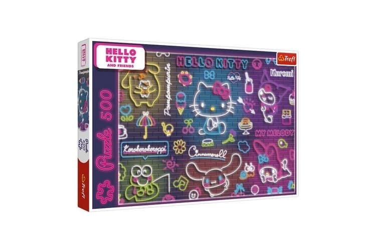 Puzzle Neon Hello Kitty 500 dílků