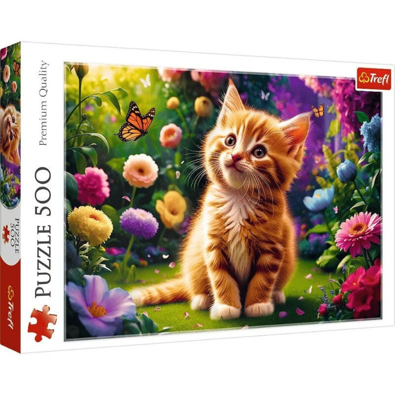 Puzzle Okouzlující Koťátko