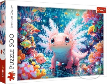 Puzzle 500 dílků – axolotl Trefl