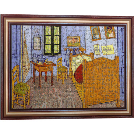 Umělecké puzzle do rámu Ložnice v Arles 500 dílků