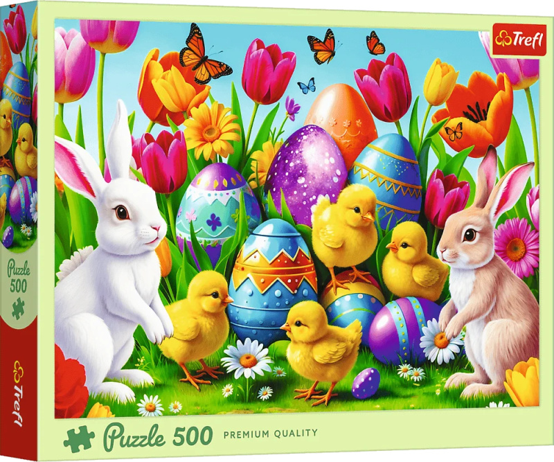 Puzzle Velikonoční louka 500 dílků TREFL