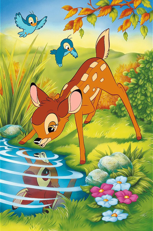 Puzzle Trefl Disney: Bambi 600 dílků