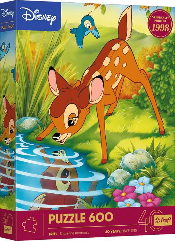 Puzzle Trefl Disney: Bambi 600 dílků
