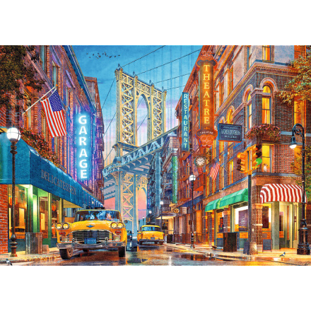 TREFL Puzzle Premium Plus: Výhled na most v Manhattanu 500 dílků