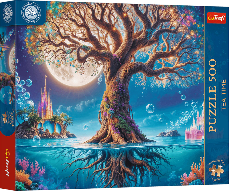 TREFL Puzzle Premium Plus Čajový čas: Magický strom 500 dílků
