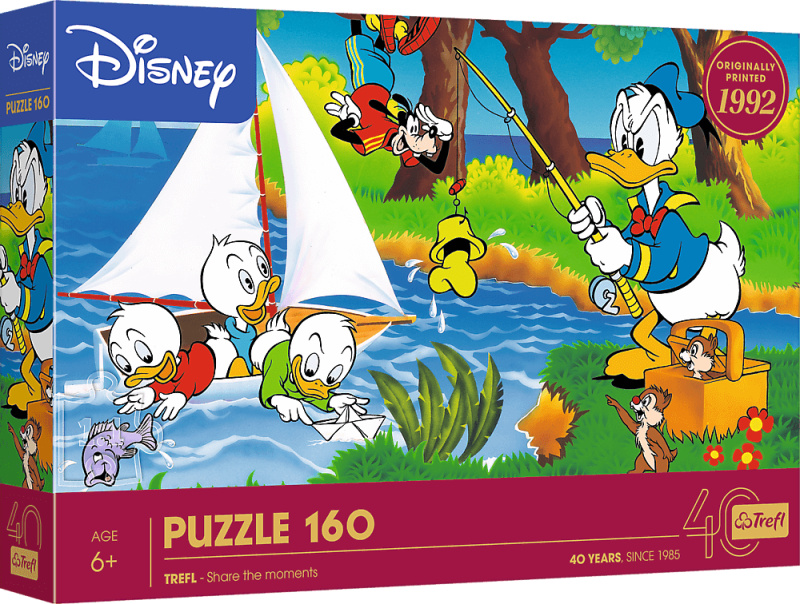 Puzzle Dobrodružství u jezera 160 dílků