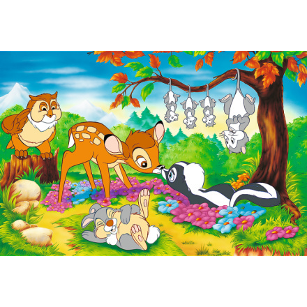Puzzle Bambi a lesní přátelé 160 dílků