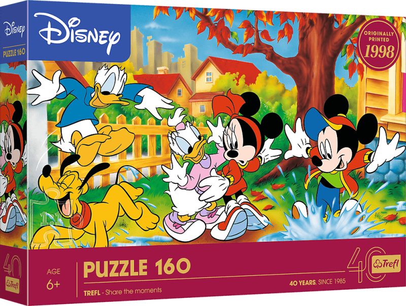 Puzzle Hraní v kalužích 160 dílků