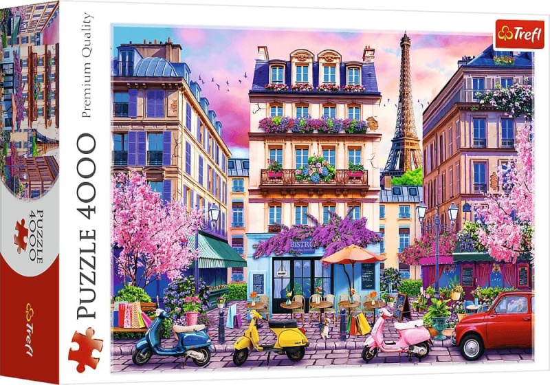 Puzzle Jaro v Paříži 4000 dílků