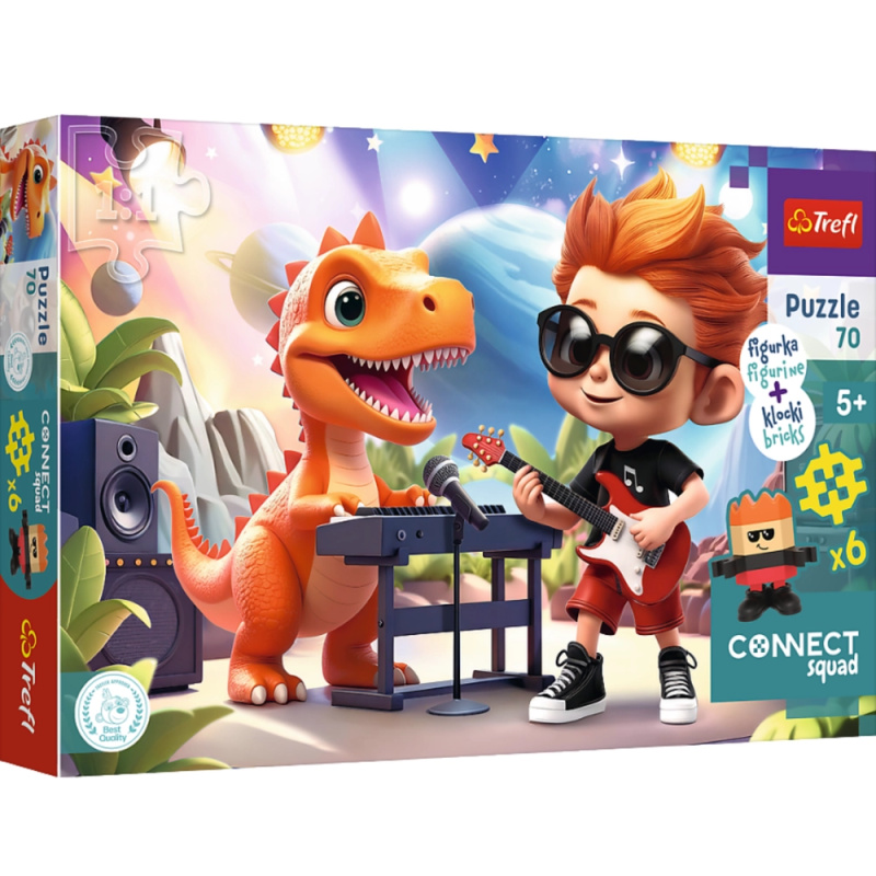 Puzzle 70 dílků Connect Joe TREFL