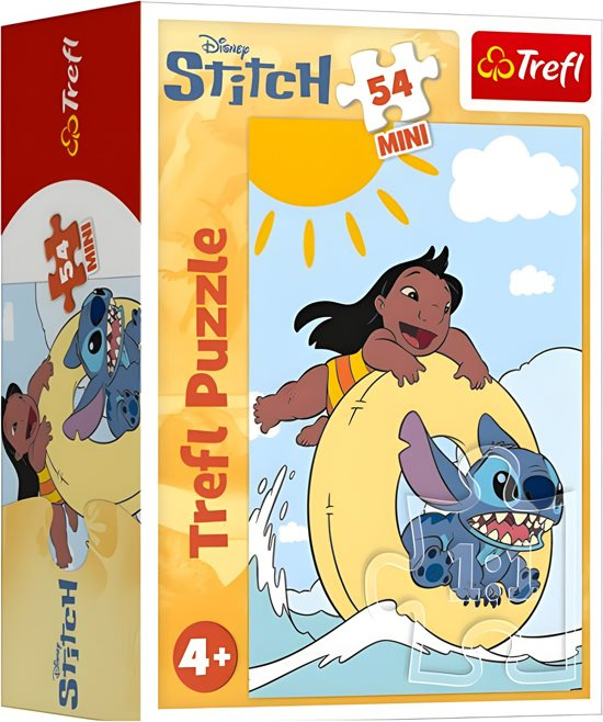 Minipuzzle Stitchova Dobrodružství 54 Dílů