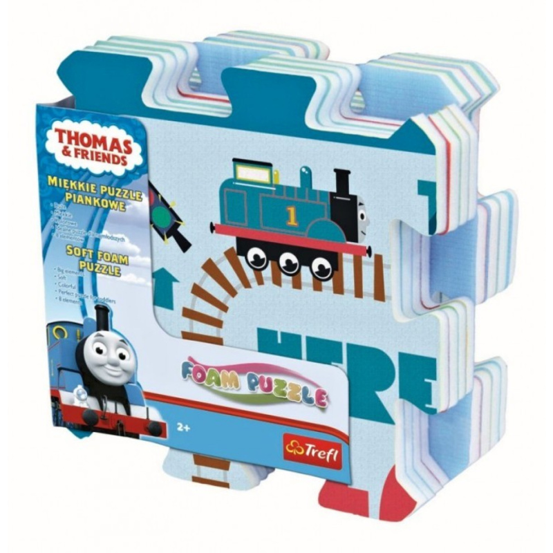 Trefl pěnové puzzle mašinka tomáš 8 ks