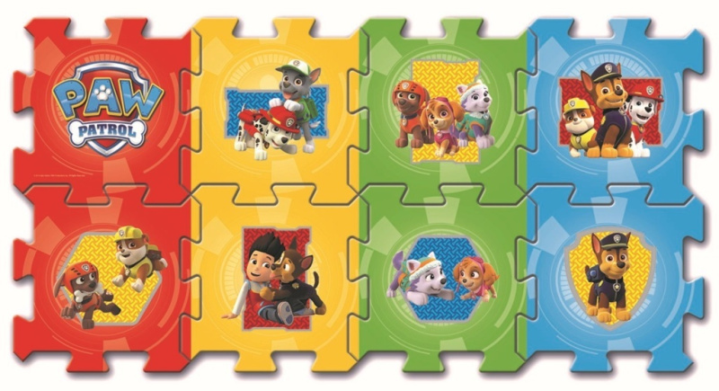 Pěnové puzzle Paw Patrol 8ks