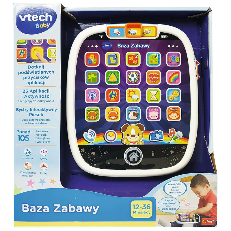VTech interaktivní dětský tablet pro učení (12–36 měsíců)