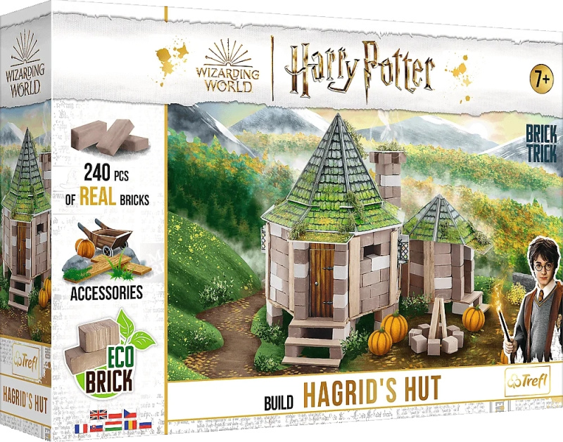 TREFL BRICK TRICK Harry Potter: Hagridova chýše L 240 dílů