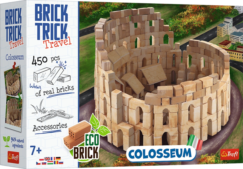TREFL BRICK TRICK Travel: Koloseum XL 450 dílů
