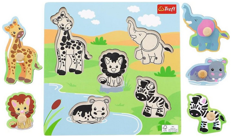 Trefl vkládačka Safari