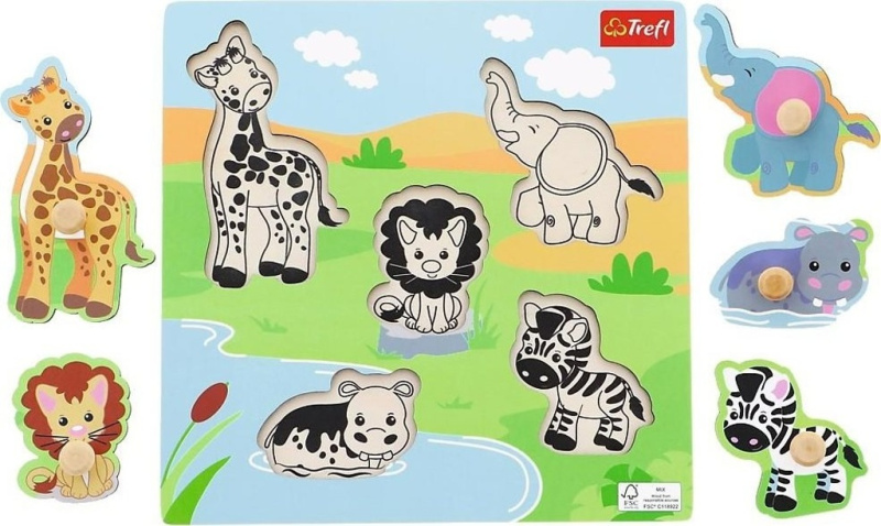 Trefl vkládačka Safari