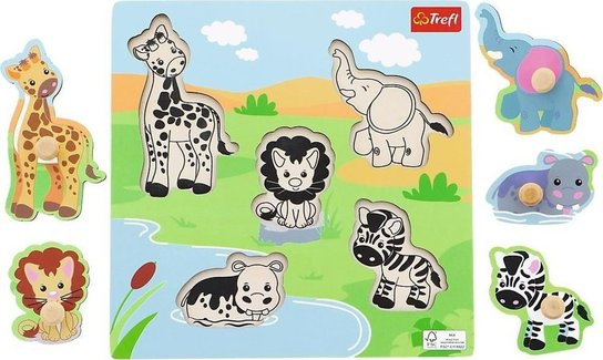 Trefl vkládačka Safari