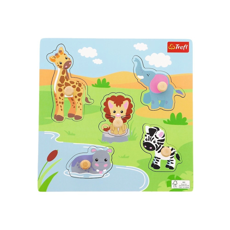 Trefl vkládačka Safari