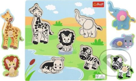 Trefl vkládačka Safari