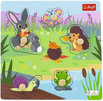 Trefl vkládačka Louka